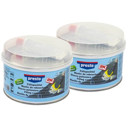Presto füllspachtel x 2 - 2k,