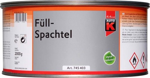 Auto füllspachtel 2000 - füllspachtel, g