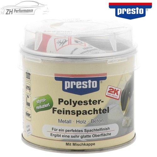 Presto polyester feinspachtel - polyester,